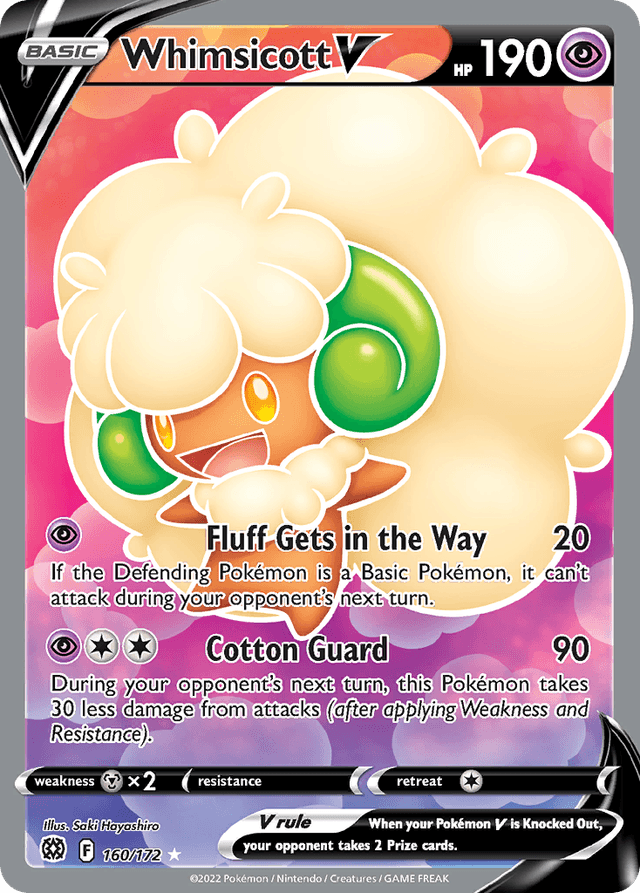 Whimsicott V SWSH9-160
