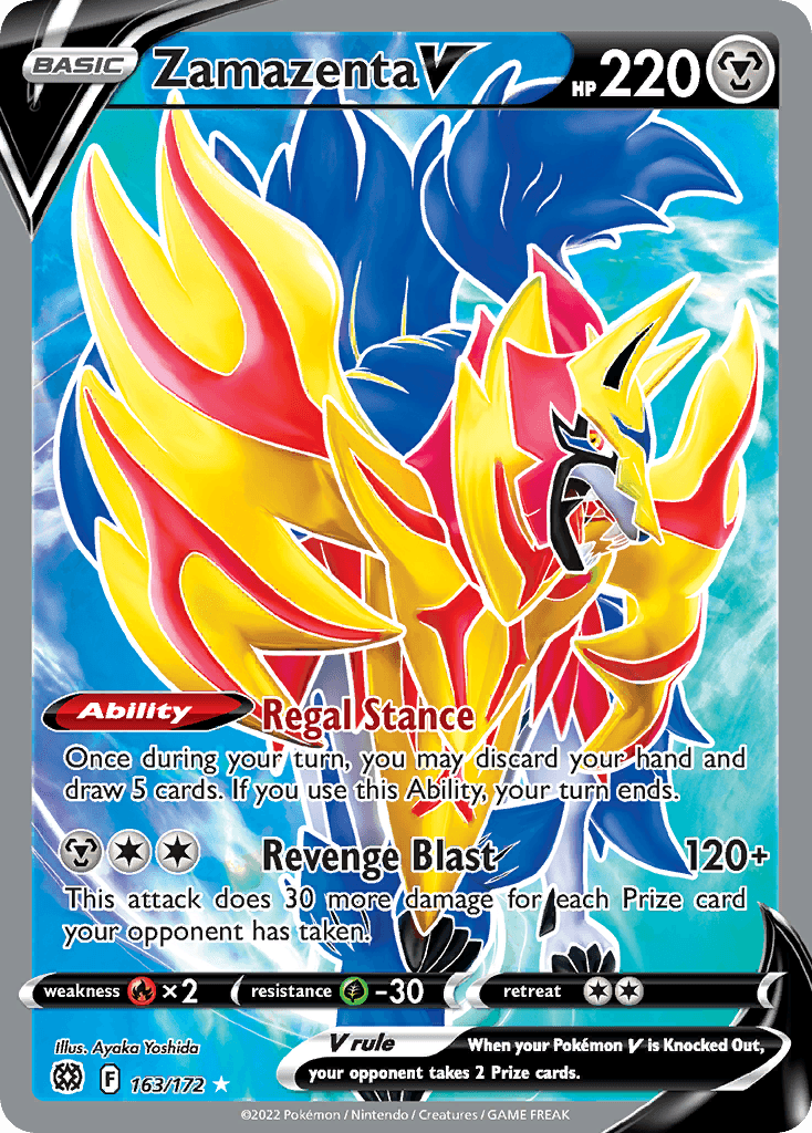 Zamazenta V SWSH9-163
