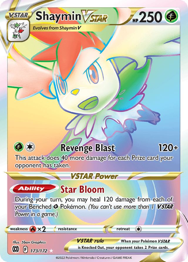 Shaymin VSTAR SWSH9-173