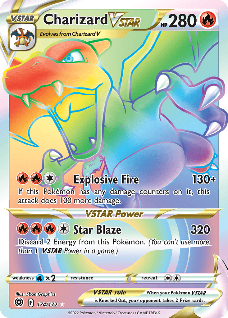 Charizard VSTAR SWSH9-174
