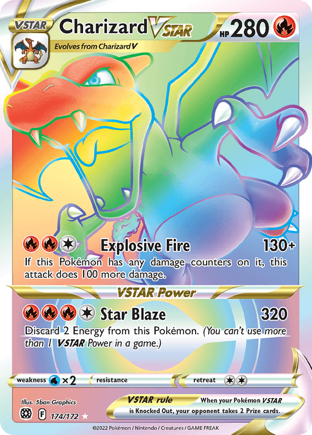 Charizard VSTAR SWSH9-174