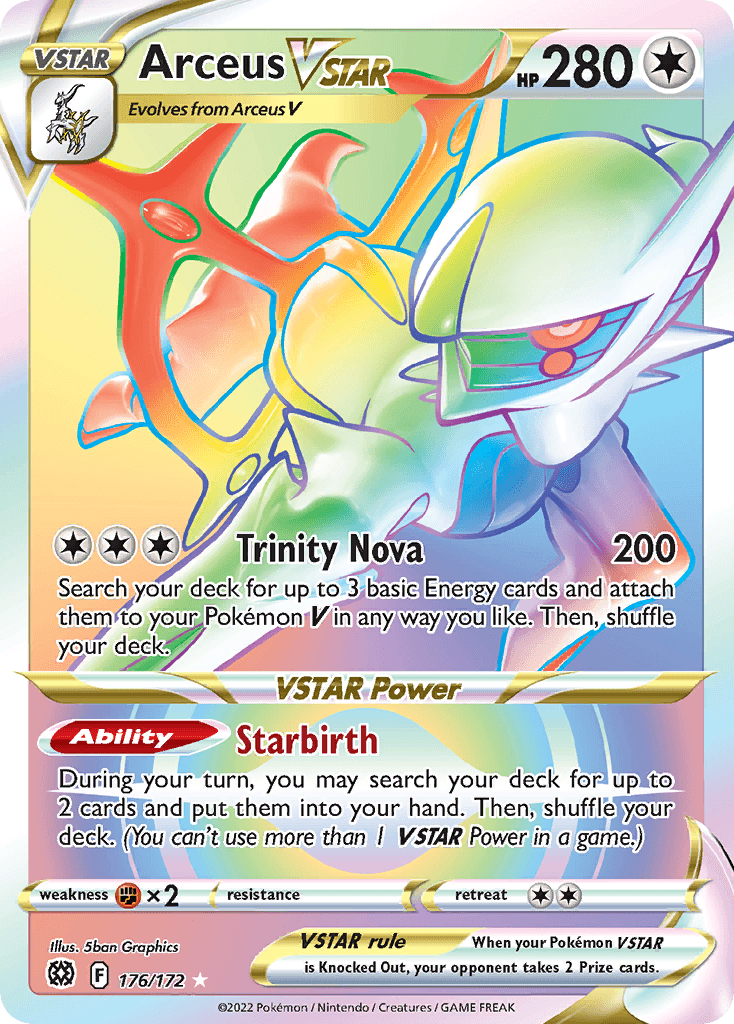 Arceus VSTAR SWSH9-176