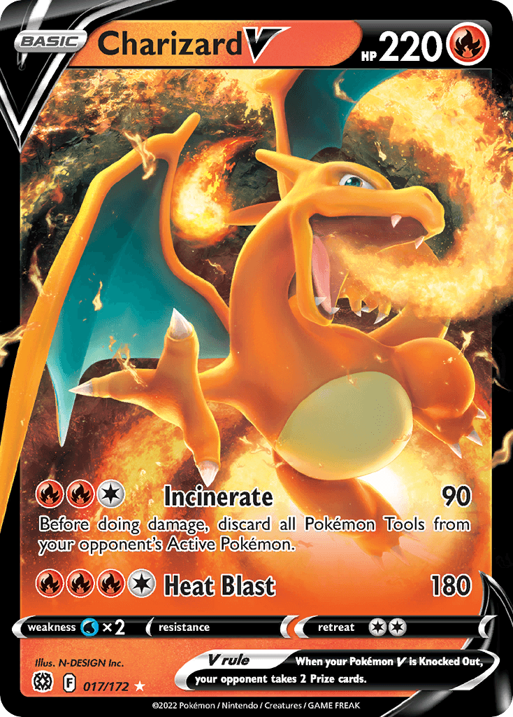 Charizard V SWSH9-17