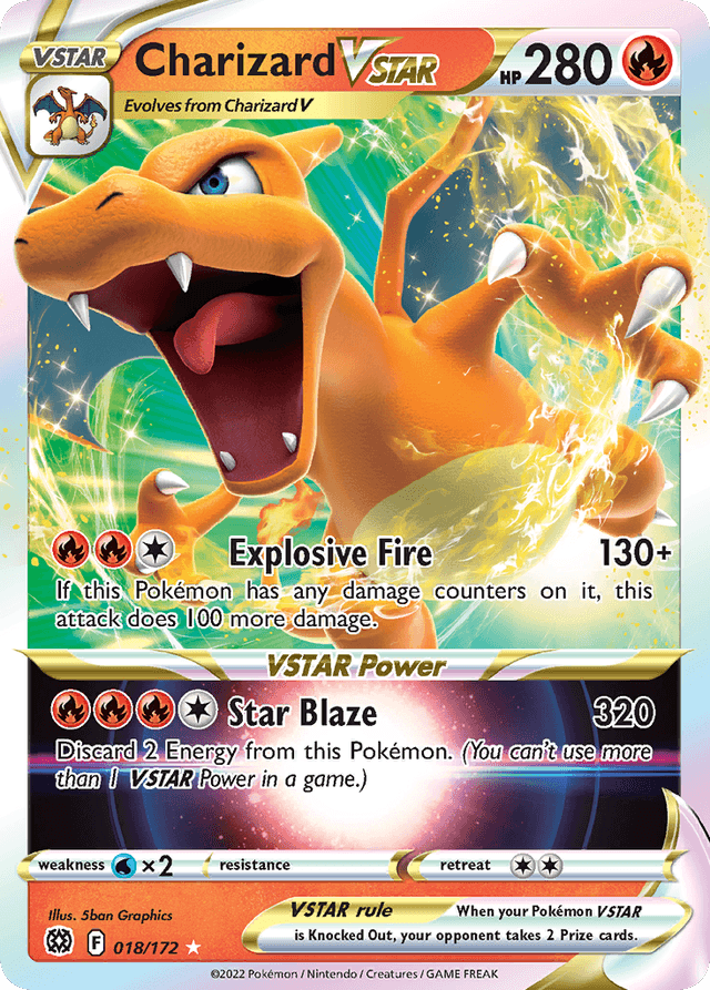 Charizard VSTAR SWSH9-18