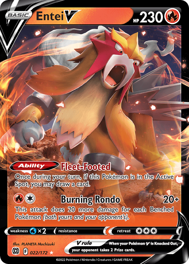Entei V SWSH9-22