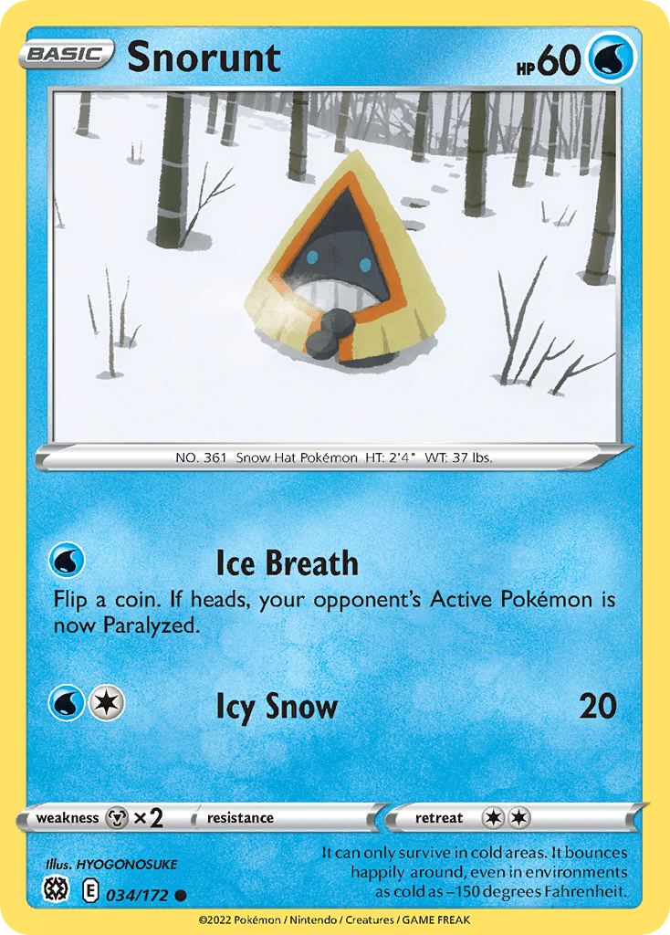 Snorunt SWSH9-34