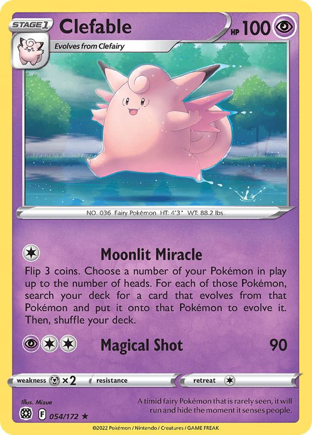 Clefable SWSH9-54