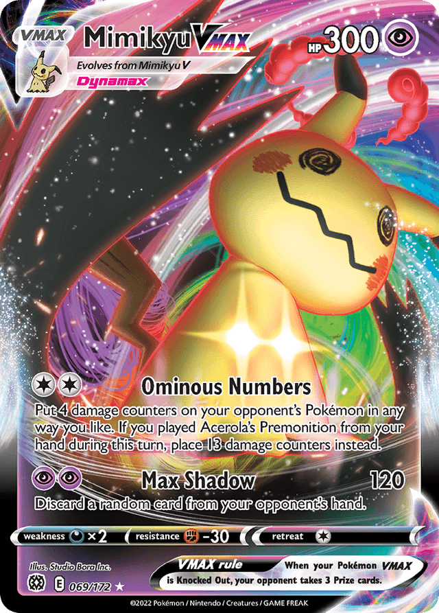 Mimikyu VMAX SWSH9-69