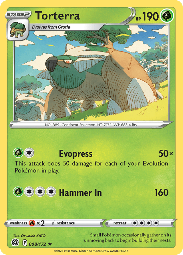 Torterra SWSH9-8