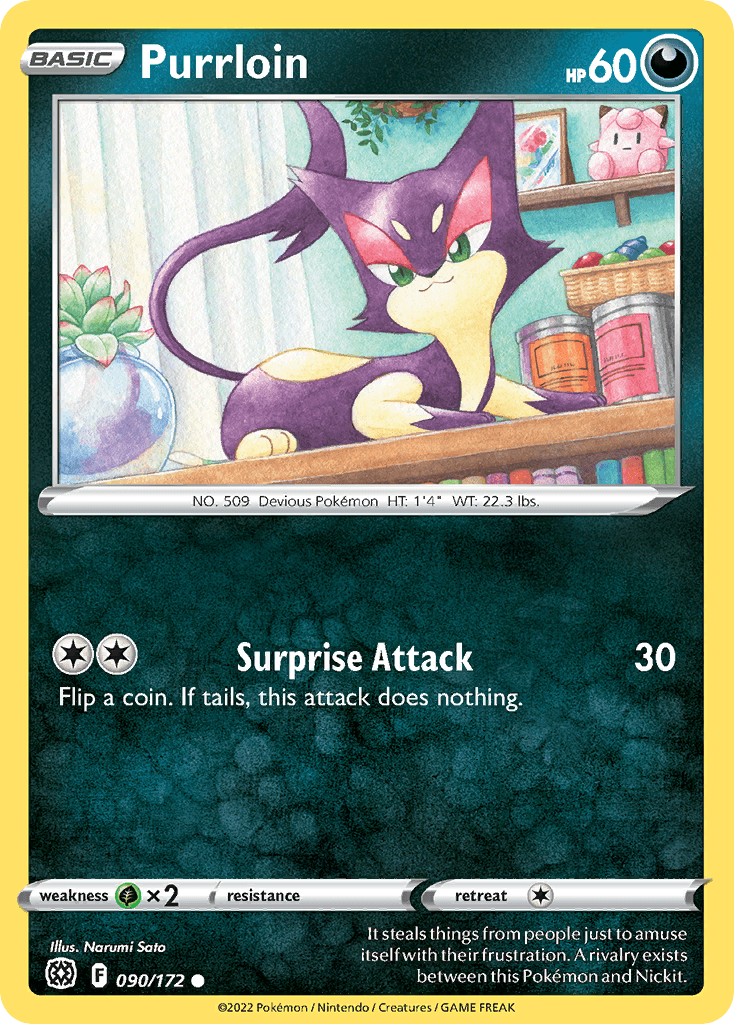Purrloin SWSH9-90