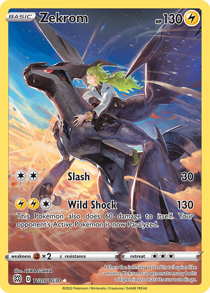 Zekrom SWSH9TG-TG05