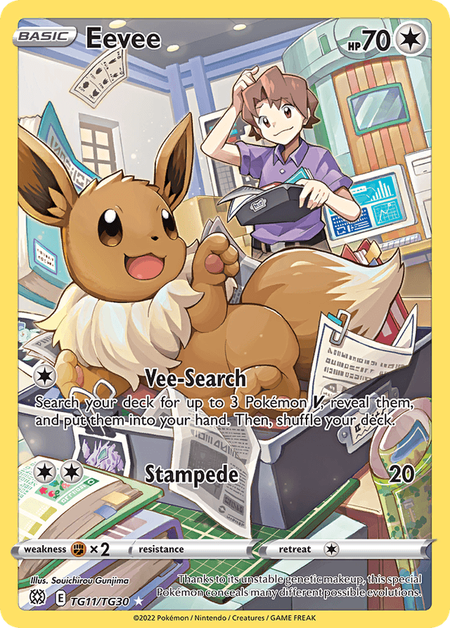 Eevee SWSH9TG-TG11