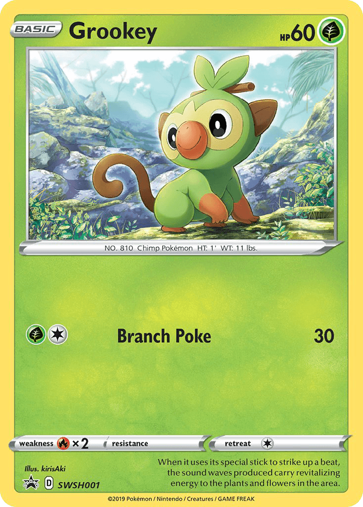 Grookey SWSHP-SWSH001
