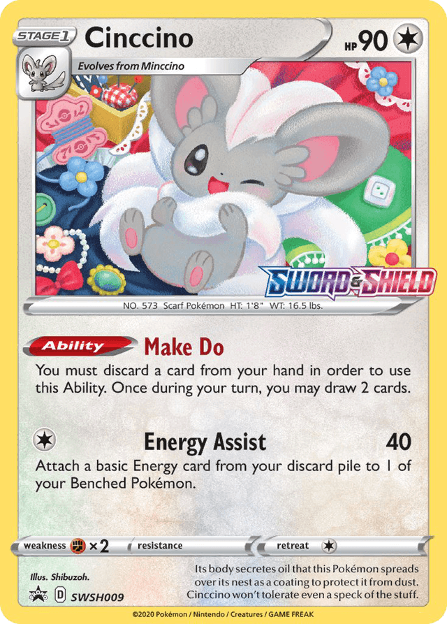 Cinccino SWSHP-SWSH009