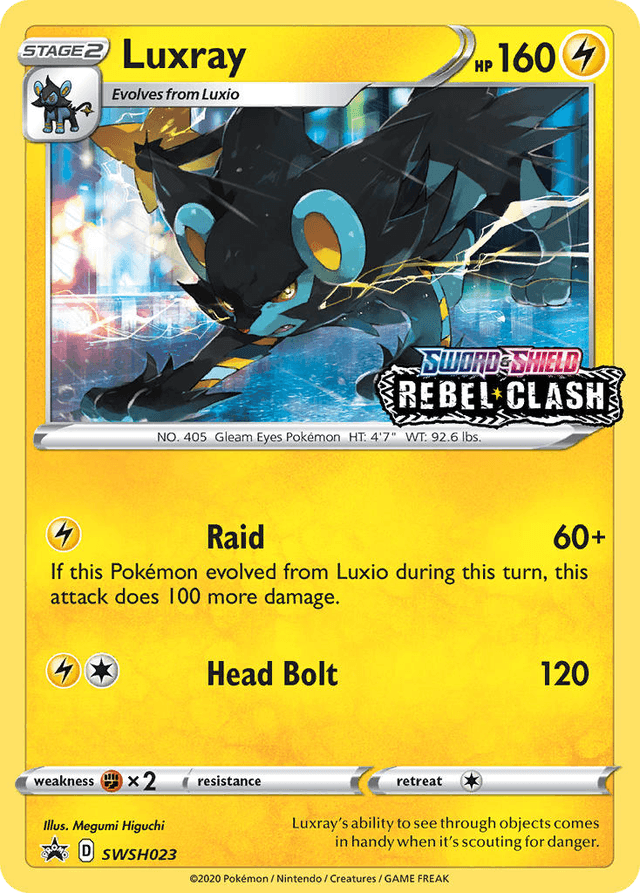 Luxray SWSHP-SWSH023
