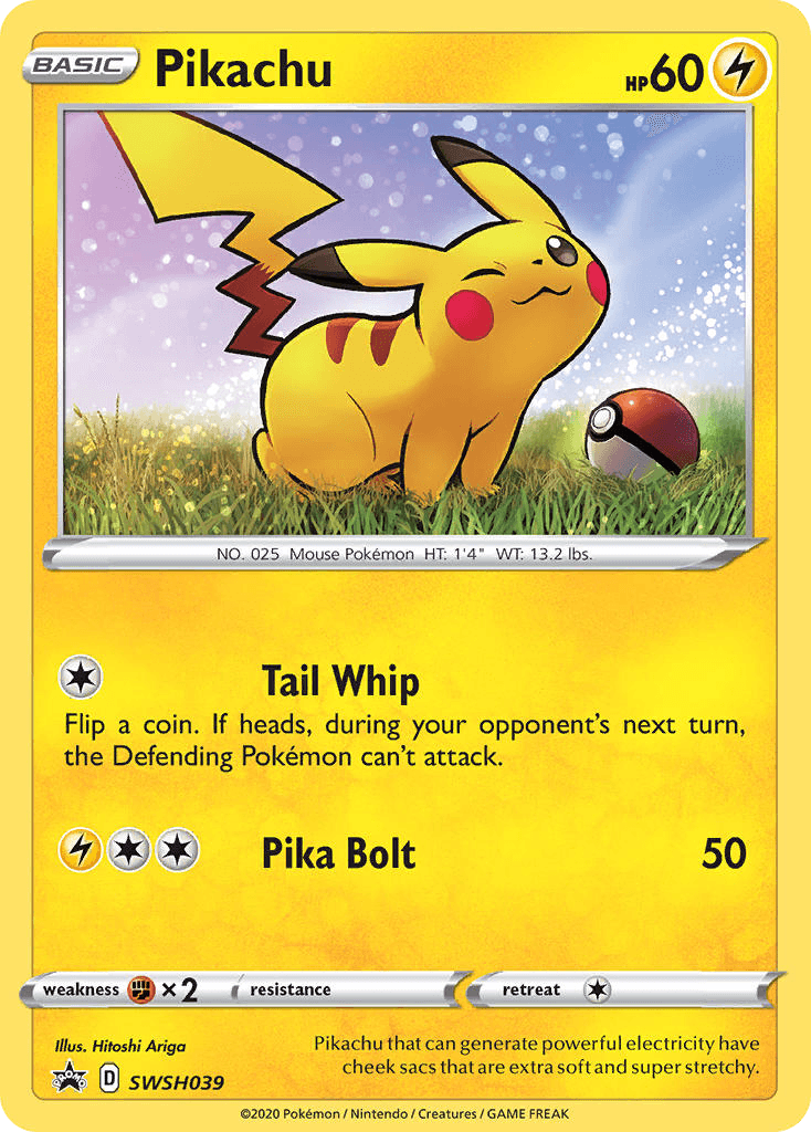 Pikachu SWSHP-SWSH039