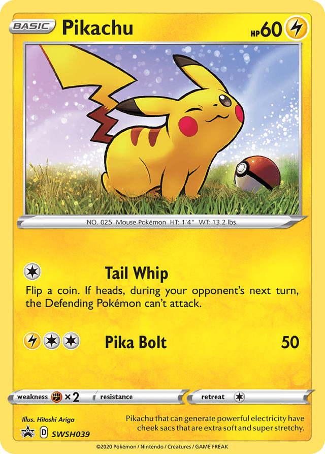 Pikachu SWSHP-SWSH039