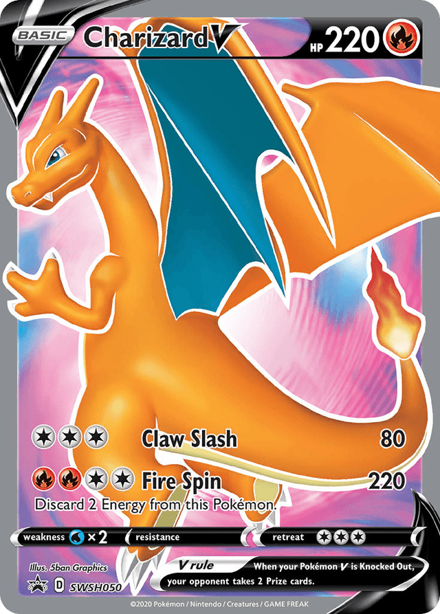 Charizard V SWSHP-SWSH050