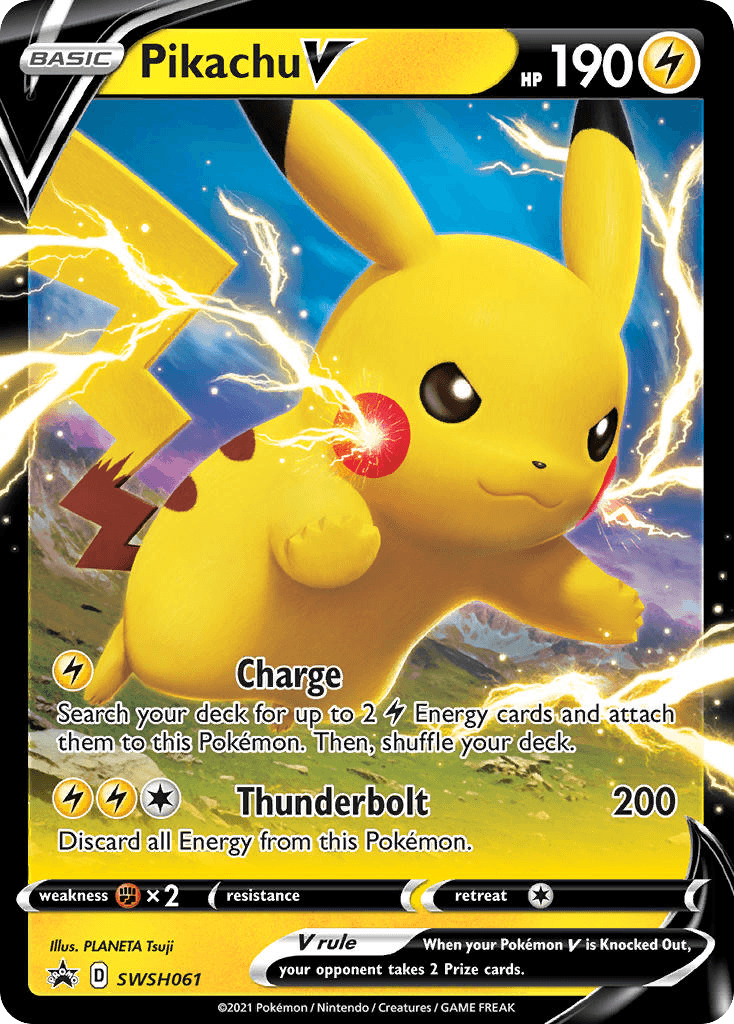 Pikachu V SWSHP-SWSH061