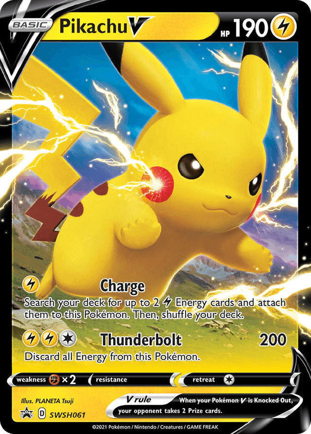 Pikachu V SWSHP-SWSH061