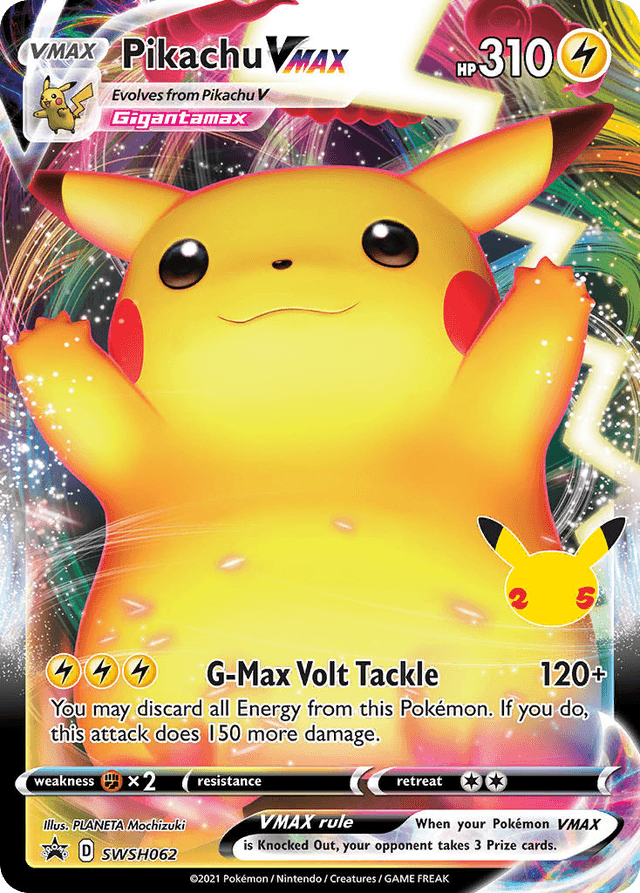 Pikachu VMAX SWSHP-SWSH062