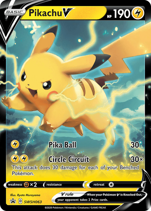 Pikachu V SWSHP-SWSH063