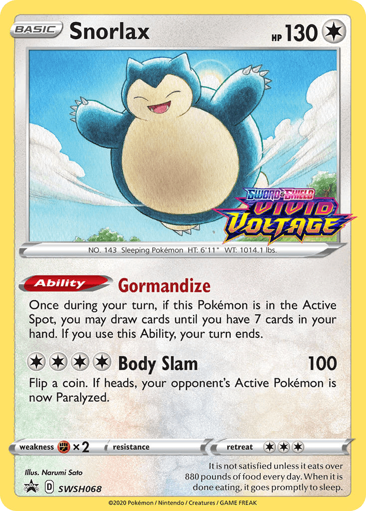 Snorlax SWSHP-SWSH068