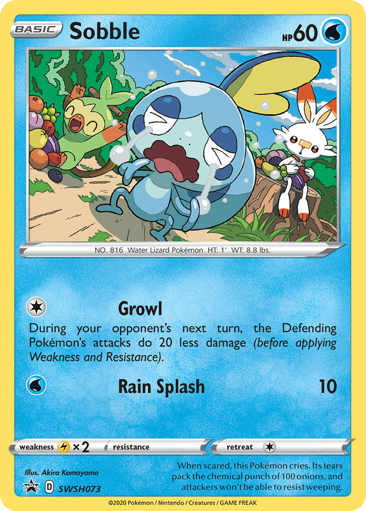 Sobble SWSHP-SWSH073