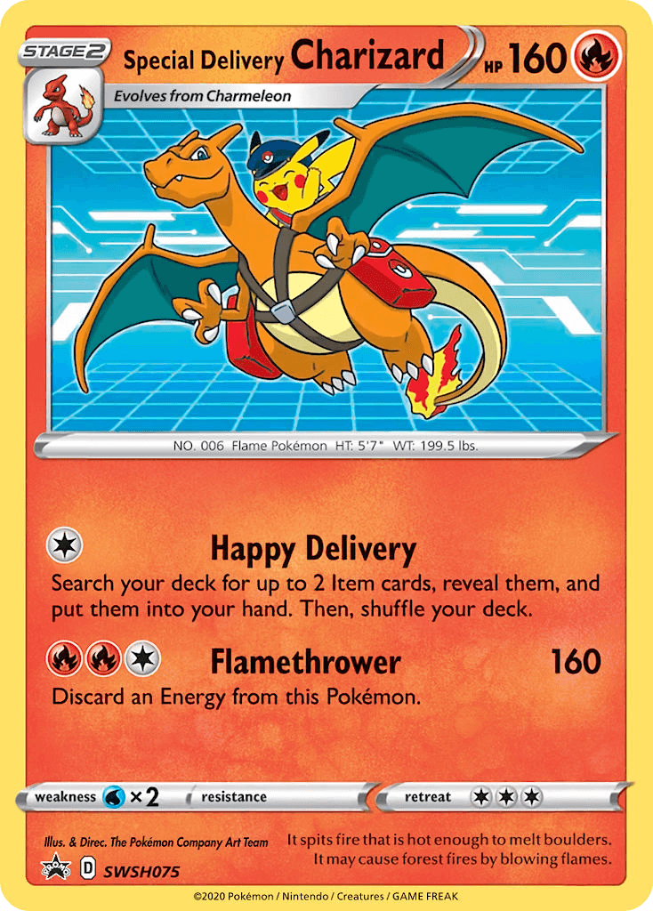 Special Delivery Charizard SWSHP-SWSH075