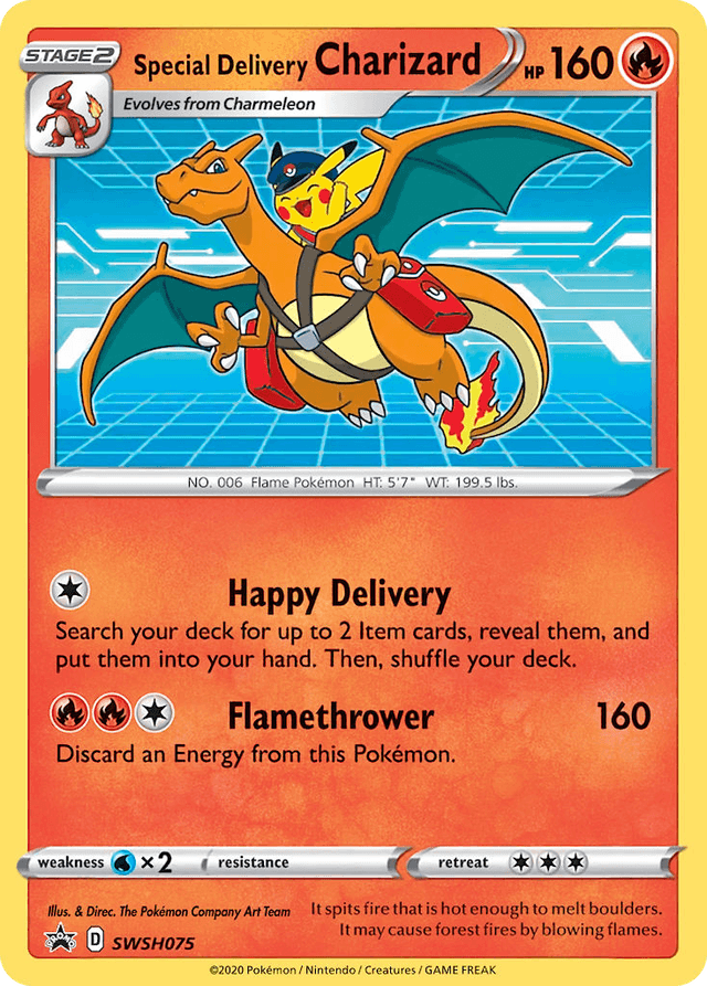 Special Delivery Charizard SWSHP-SWSH075