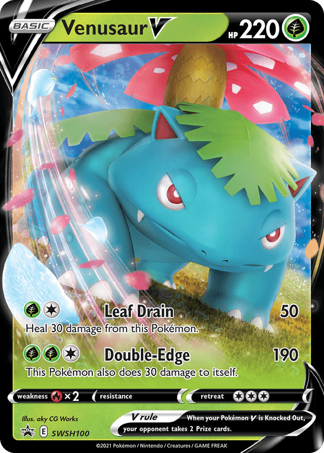 Venusaur V SWSHP-SWSH100