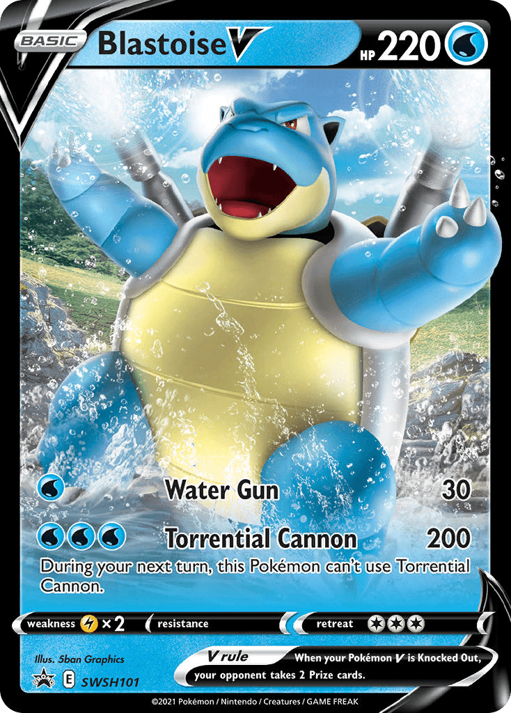 Blastoise V SWSHP-SWSH101