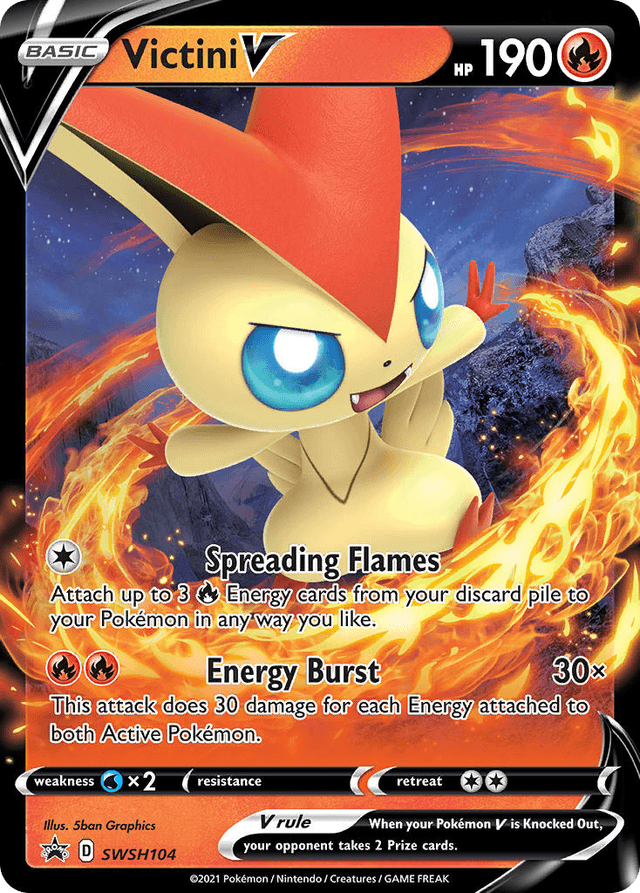 Victini V SWSHP-SWSH104