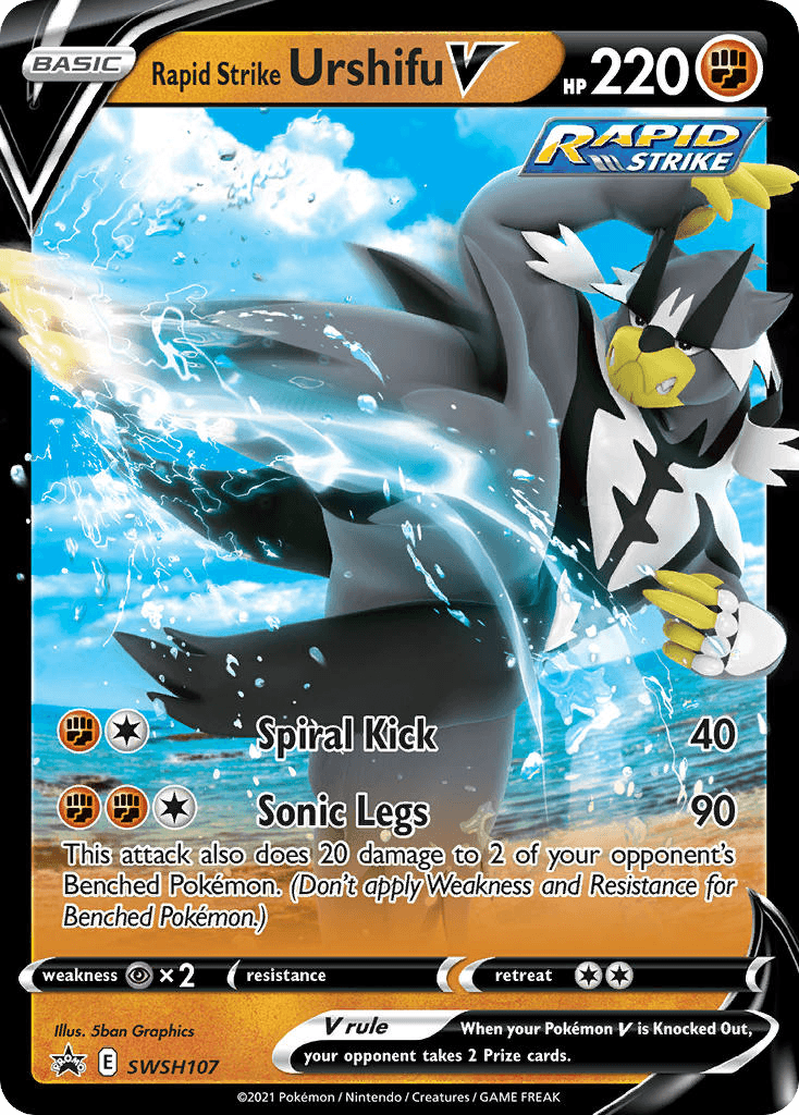 Rapid Strike Urshifu V SWSHP-SWSH107
