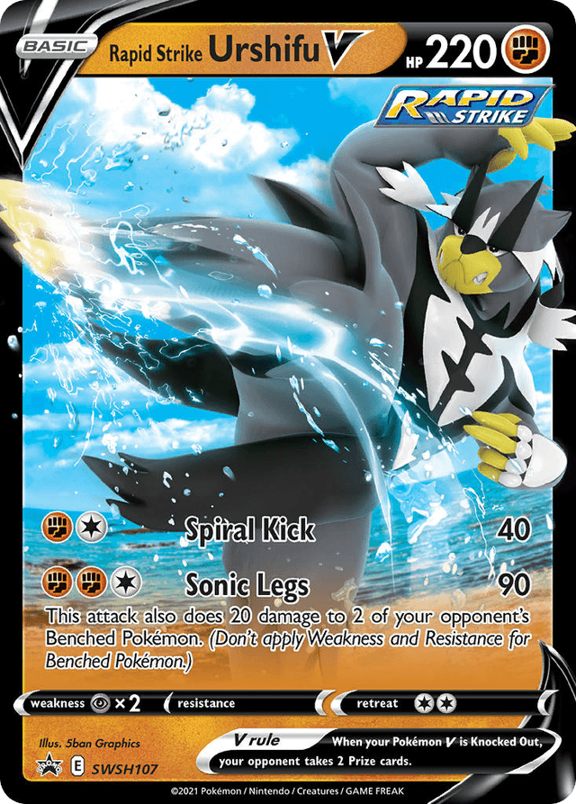 Rapid Strike Urshifu V SWSHP-SWSH107