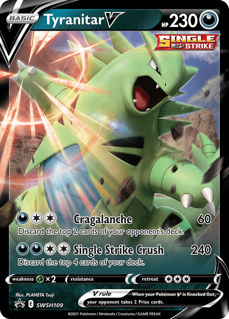 Tyranitar V SWSHP-SWSH109