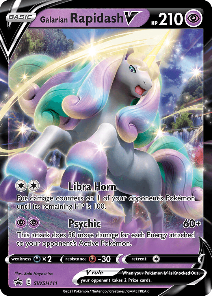 Galarian Rapidash V SWSHP-SWSH111