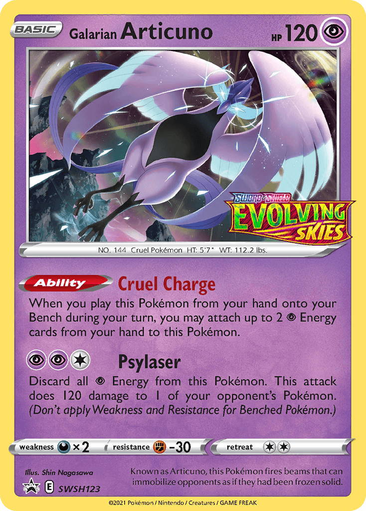 Galarian Articuno SWSHP-SWSH123