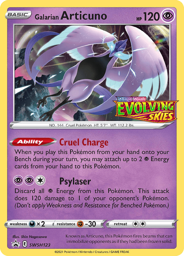Galarian Articuno SWSHP-SWSH123