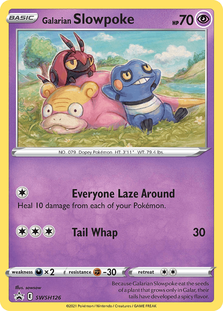 Galarian Slowpoke SWSHP-SWSH126