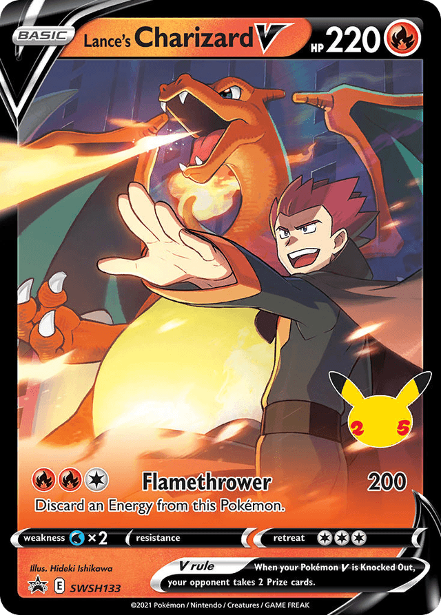 Lance's Charizard V SWSHP-SWSH133