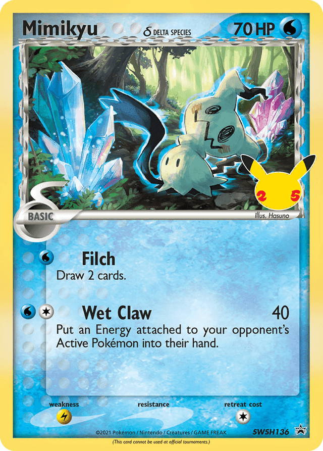 Mimikyu δ SWSHP-SWSH136