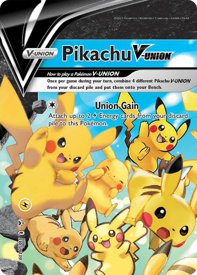 Pikachu V-UNION SWSHP-SWSH139