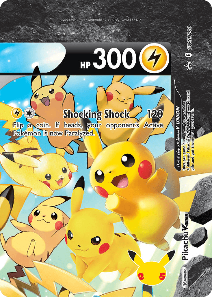 Pikachu V-UNION SWSHP-SWSH140