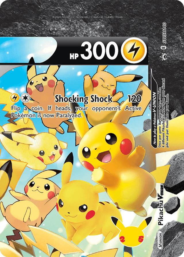 Pikachu V-UNION SWSHP-SWSH140