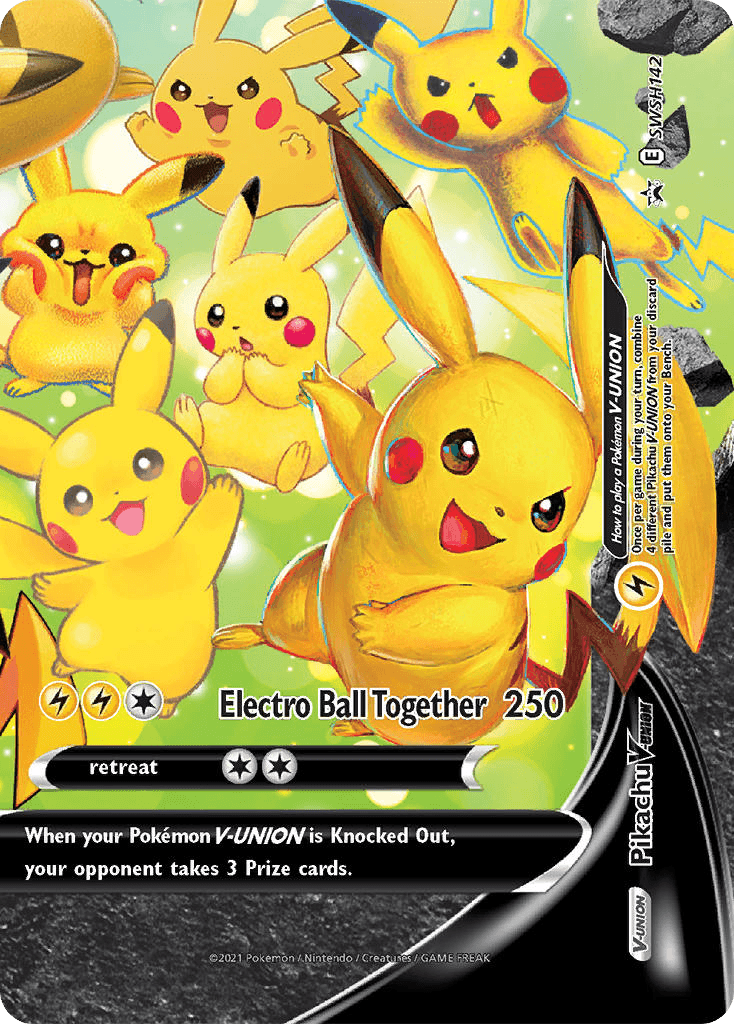 Pikachu V-UNION SWSHP-SWSH142