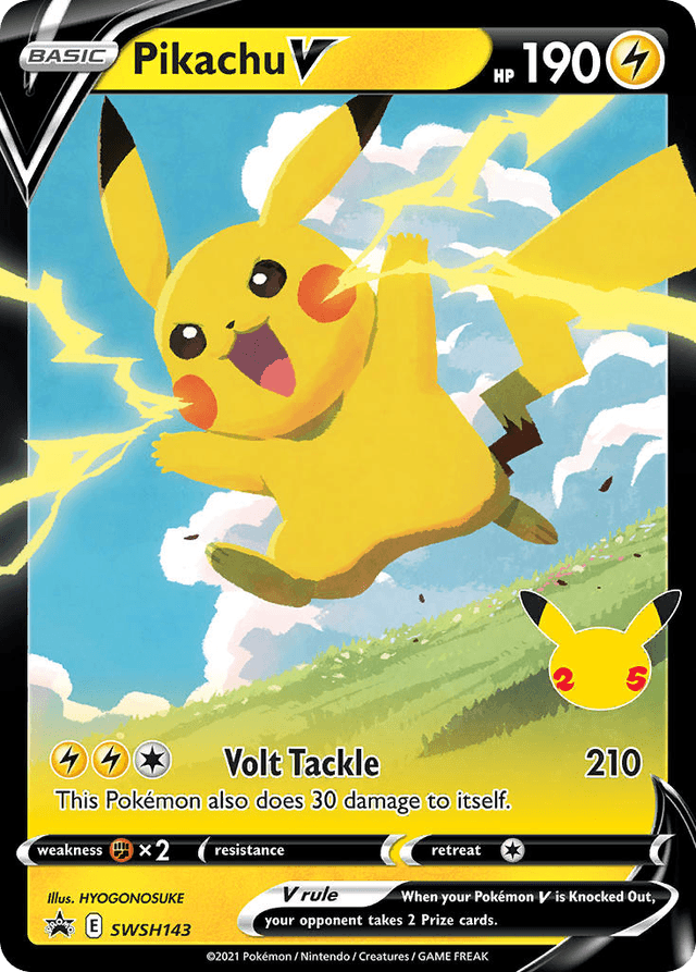 Pikachu V SWSHP-SWSH143