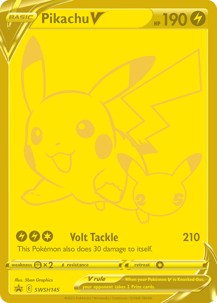 Pikachu V SWSHP-SWSH145