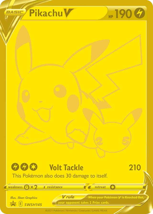 Pikachu V SWSHP-SWSH145