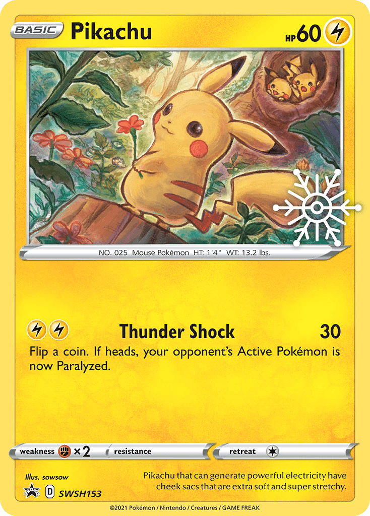 Pikachu SWSHP-SWSH153
